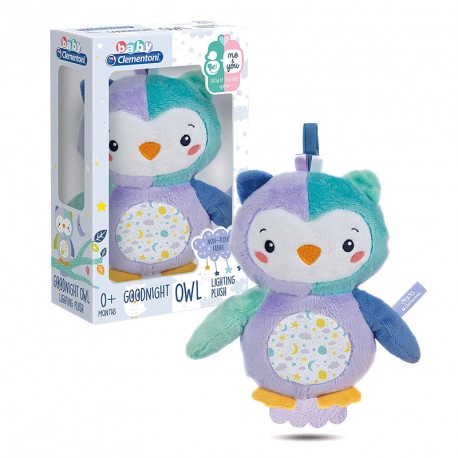 PELUCHE BUHO CON LUZ