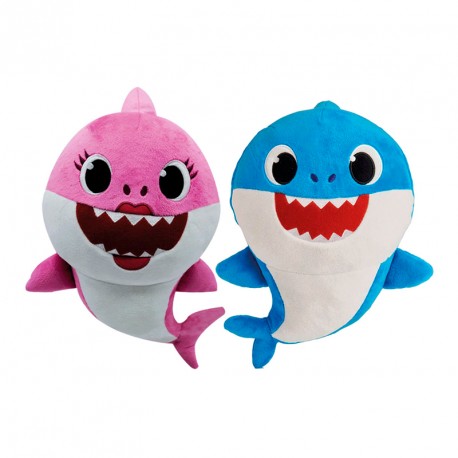 PELUCHE MUSICAL BABY SHARK FAMILIA