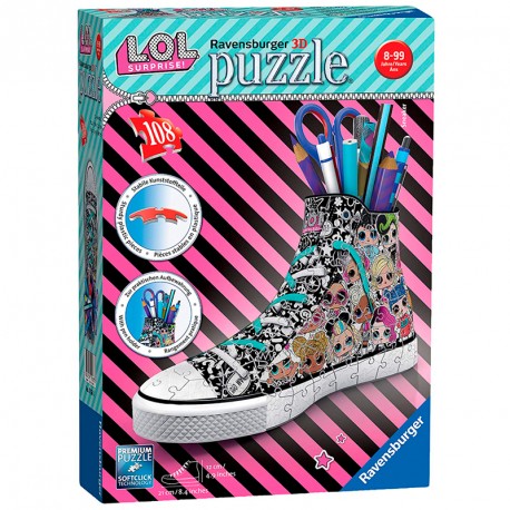 PUZZLE 3D SNEAKER LOL PORTALAPICES