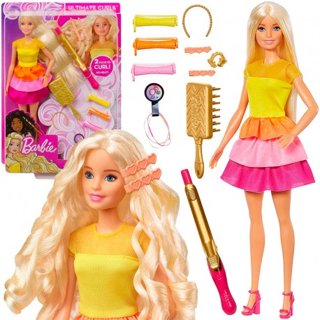 Barbie ondas y sales rizos