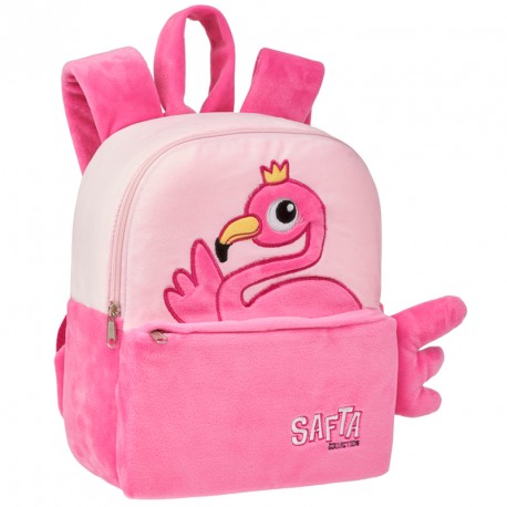 MOCHILA PELUCHE GUARDERIA FLAMINGO