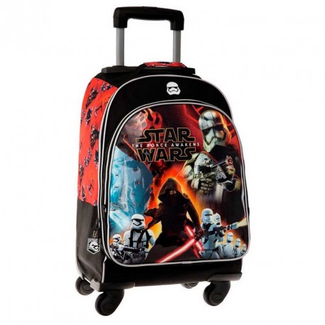 STAR WARS BATTLE TROLLEY MOCHILA 4R