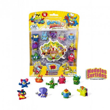 SUPERZINGS IV - BLISTER10 FIGURINE 1X6