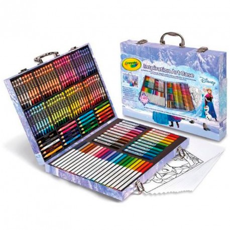 MALETIN DEL ARTISTA FROZEN 115 PIEZAS 