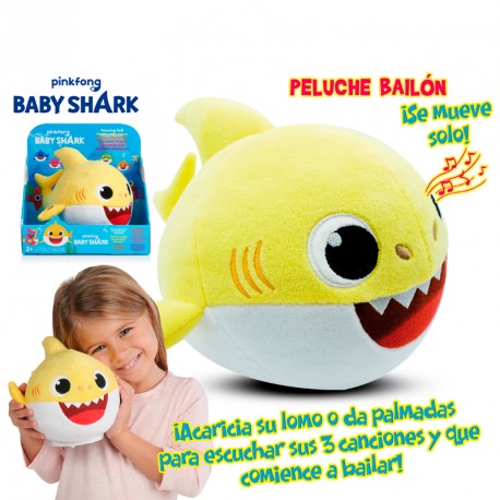 BABY SHARK PELUCHE BAILON