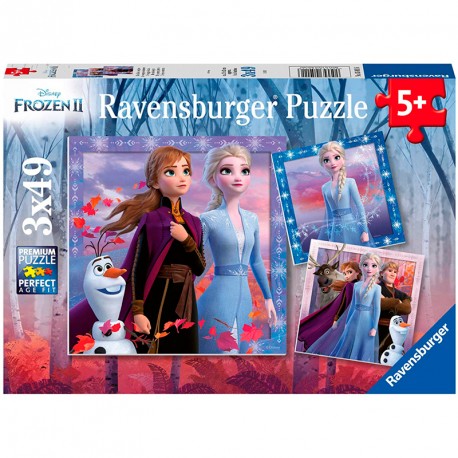 PUZZLE 3X49 FROZEN 2