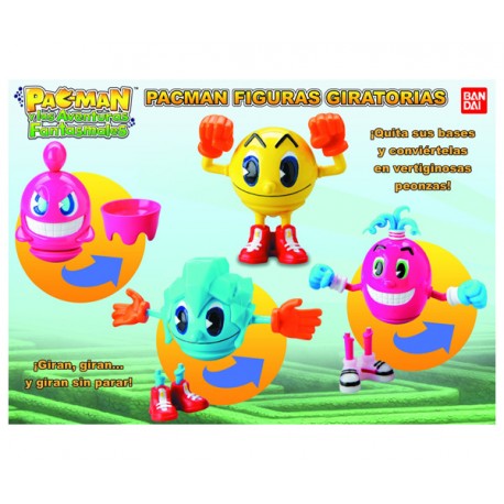 PACMAN FIGURA GIRATORIA (UNIDAD)