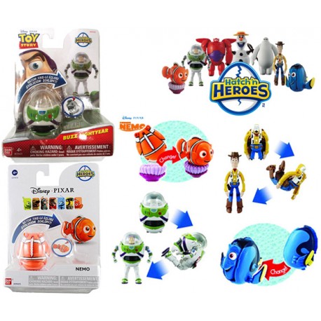 HATCH N HEROES COLECCION DISNEY-PIXAR