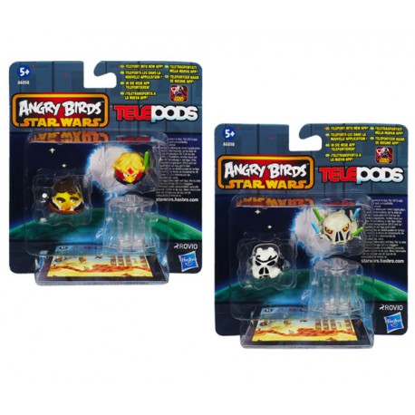 ANGRY BIRDS STAR WARS TELEPODS (PACK 2 FIGURAS)