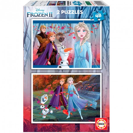 PUZZLE 2x48P FROZEN 2