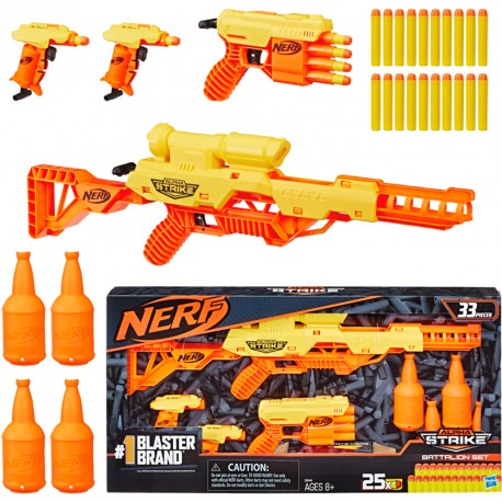 NERF ALPHA STRIKE BATTALION SET