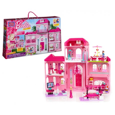 BARBIE MEGA MANSION (+ 300 PIEZAS)