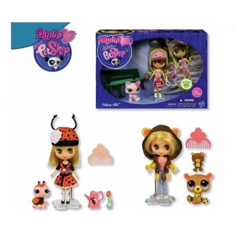 LITTLEST PET SHOP MUÑECA BLYTHE CON MASCOTA (UNIDAD)