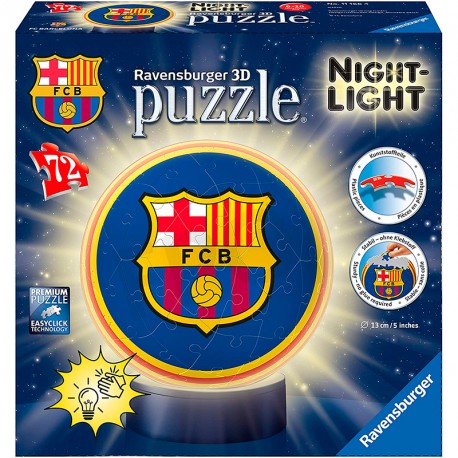 PUZZLE 3D LAMPARA BARCELONA FC