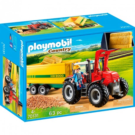 COUNTRY TRACTOR CON REMOLQUE