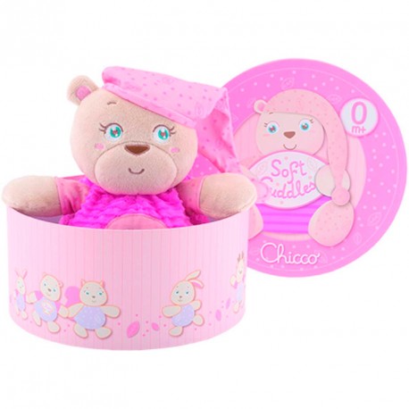 PELUCHE GRANDE OSO ROSA