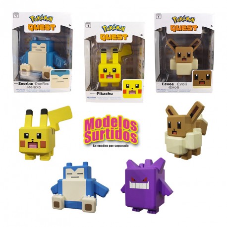 POKEMON QUEST FIGURAS VINILO