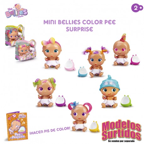 MINI BELLIES COLOR PEE SURPRISE!