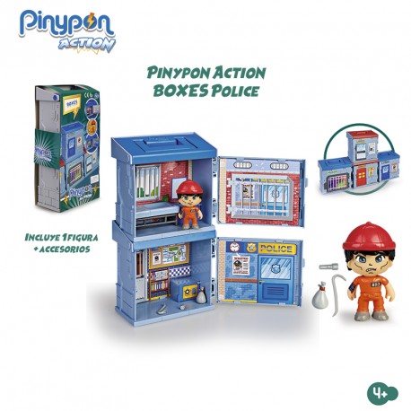 PINYPON ACTION 2 MIXOPOLIS BOXES POLICIA