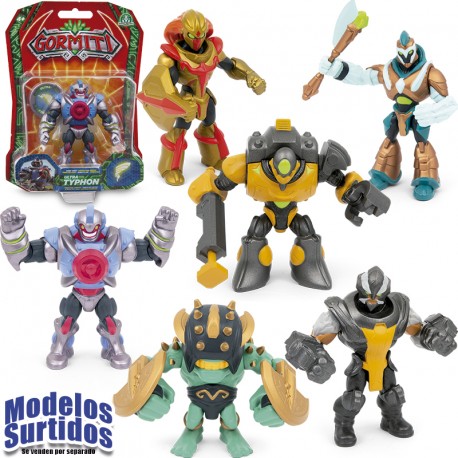 GORMITI S2 BLISTER FIGURAS 8 CM