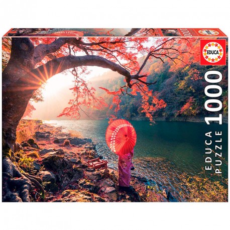 PUZZLE 1000P AMANECER EN EL RIO KATSURA JAPON