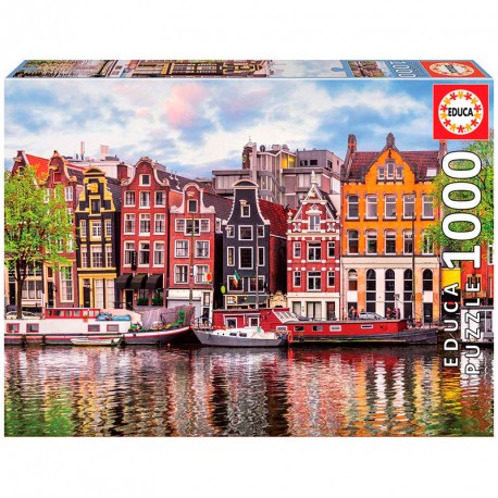 PUZZLE 1000P CASAS DANZANTES AMSTERDAM