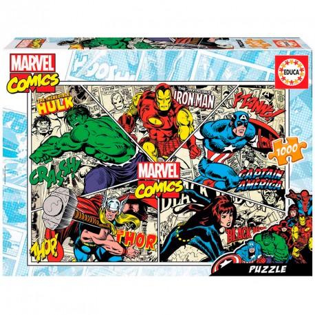 PUZZLE 1000P MARVEL COMICS