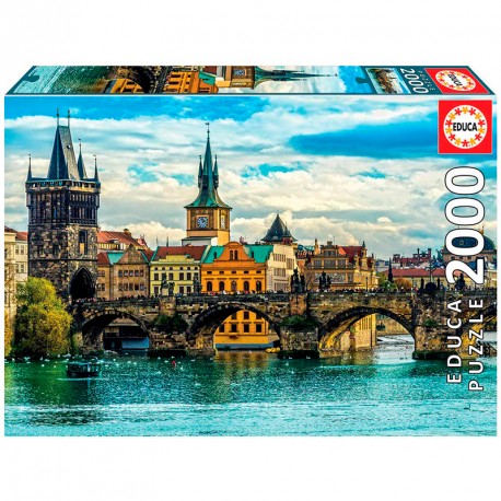 PUZZLE 2000P VISTAS DE PRAGA