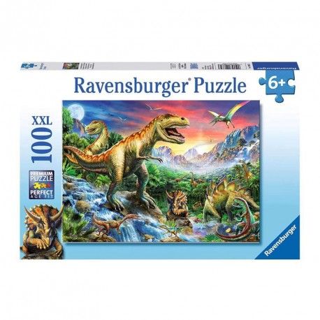 PUZZLE 100P XXL LA ERA DE LOS DINOSAURIOS