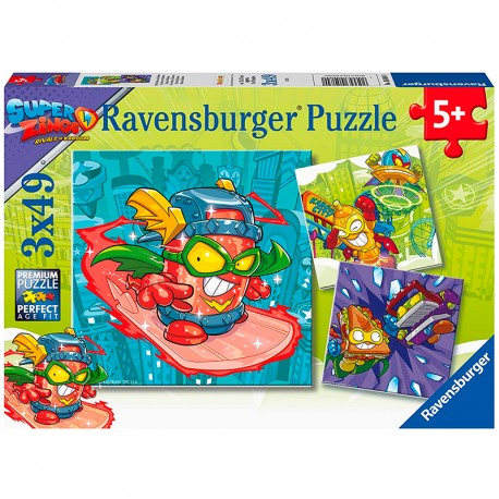 PUZZLE 3X49P SUPERZINGS