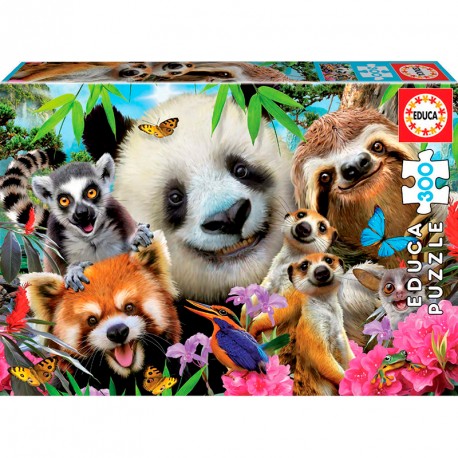 PUZZLE 300P BLACK-EYED FRIENDS SELFIE