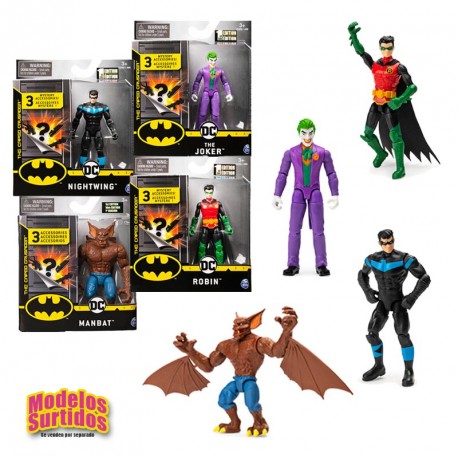 BATMAN FIGURAS 10CM SDO MALOS