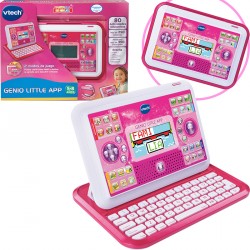 PORTATIL Y TABLET 2 EN 1 GENIO LITTLE APP ROSA