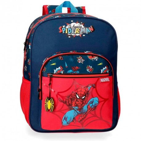 SPIDERMAN POP MOCHILA ADAPT.38 cm.