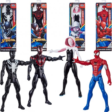 SPIDERMAN SURTIDO WEB WARRIORS FIGURAS TITAN