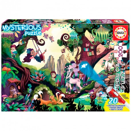 PUZZLE 200P MYSTERIOUS PUZZLE JUNIOR BOSQUE MAGICO