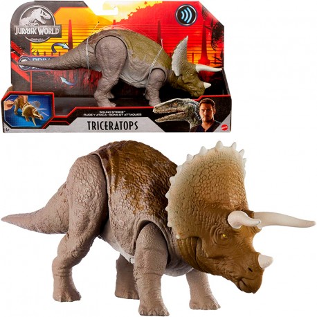 DINOSAURIO JURASSIC TRICERATOPS TOTAL CONTROL
