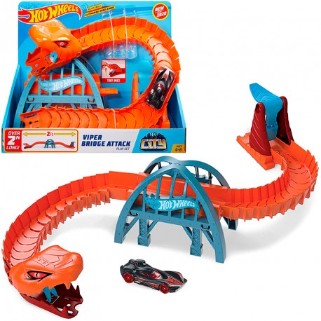 HOTWHEELS CITY NEMESIS ATTACK VIPER BRIDGE