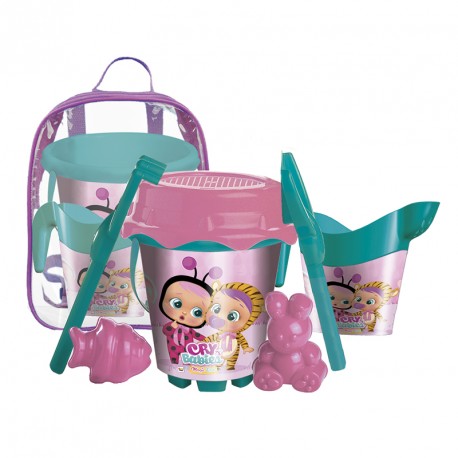 CUBO MOCHILA CASTILLO BEBES LLORONES