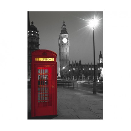 PUZZLE CABINA TELEFONICA LONDRES (500 PIEZAS)