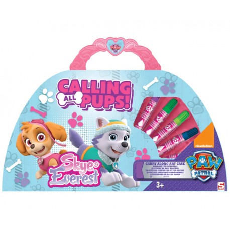 ESTUCHE DE DIBUJO NIÑA PAW PATROL