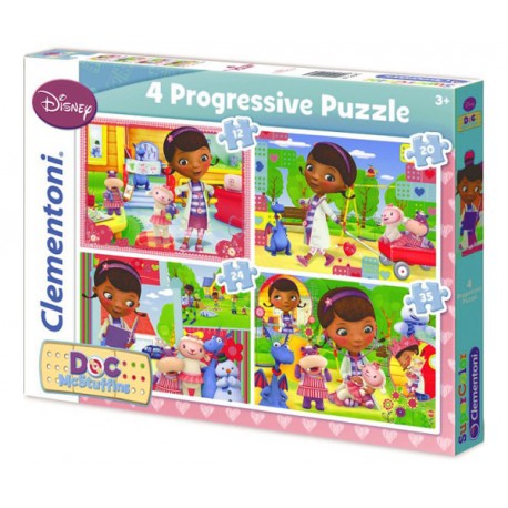 PUZZLE DOCTORA JUGUETES (12 PIEZAS+)