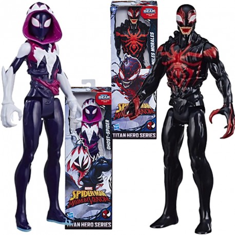 SPIDERMAN FIGURA TITAN MAXIMUM VENOM