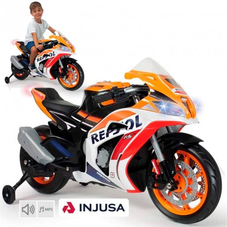 MOTO HONDA REPSOL 12V LUCES SONIDO