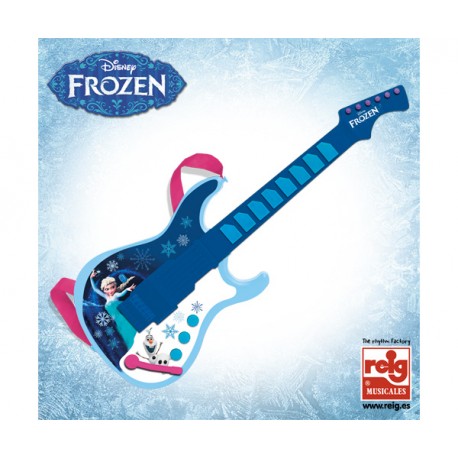 FROZEN GUITARRA ELECTRONICA CON SALIDA MP3