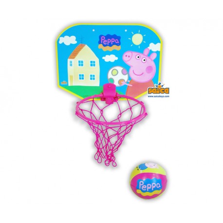 MINI BASKET PEPPA PIG