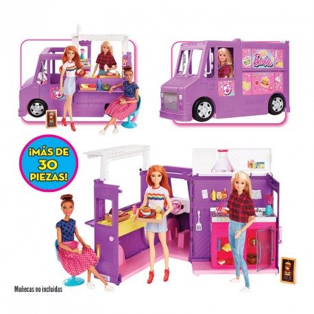 BARBIE CAMIONETA DE COMIDA