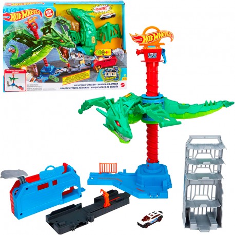 HOTWHEELS CITY ATAQUE DEL DRAGON