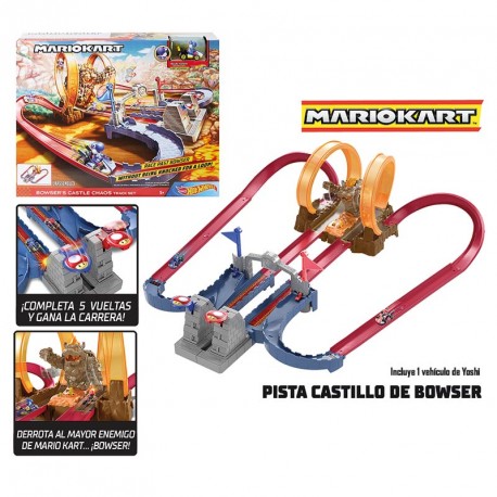 HOTWHEELS MARIO KART PISTA CASTILLO DE BOWSER