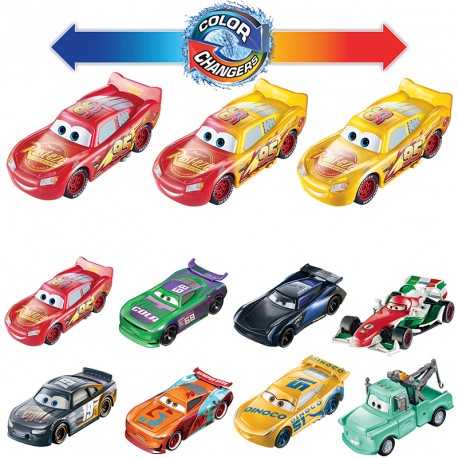 CARS SURTIDO COCHE COLOR CHANGER